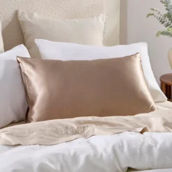 Sand Mulberry Silk Plain Pillowcase