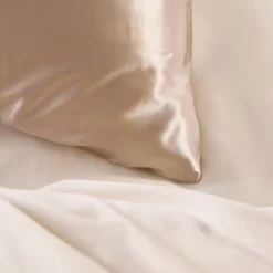 Sand Mulberry Silk Plain Pillowcase