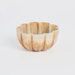 Savannah Glazed Scalloped Bowl