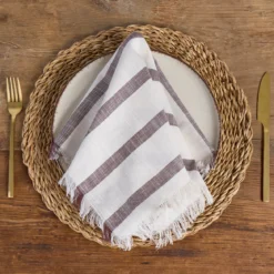 Sawyer Stripe Napkin 4 Pack