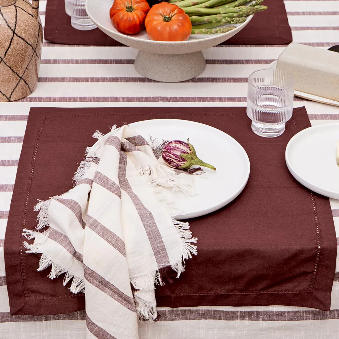 Sawyer Stripe Napkin 4 Pack