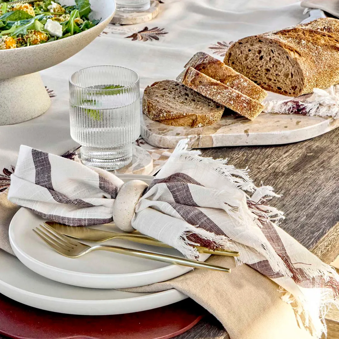 Sawyer Stripe Napkin 4 Pack