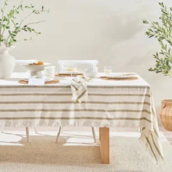 Sawyer Stripe Table Cloth
