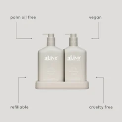 Sea Cotton & Coconut Body Wash & Lotion Duo