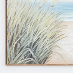 Seaside Reflections Framed Canvas Wall Art