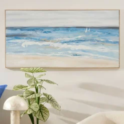 Serene Framed Canvas Wall Art