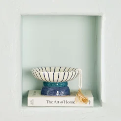 Siba Stripe Decorative Bowl