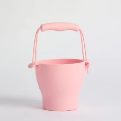 Silicone 7 piece Pink Beach Bucket Set