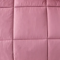 Snoozi Cube Dusty Pink Microfibre Comforter Set