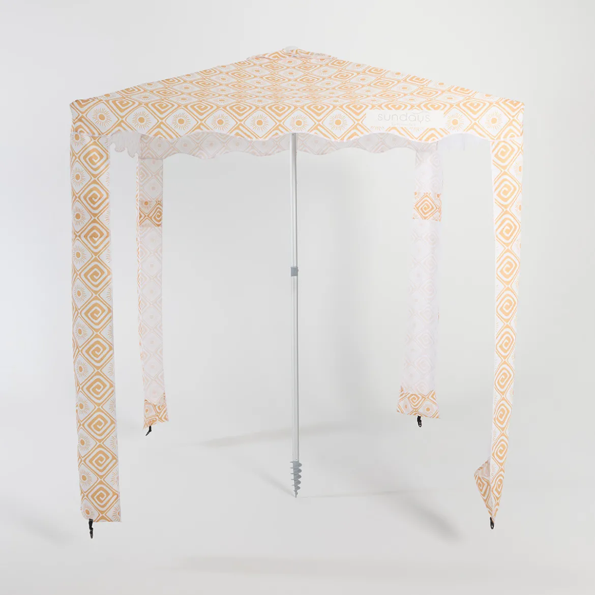 Solaire Sun Scalloped Cabana