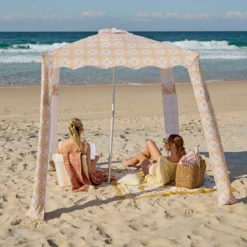 Solaire Sun Scalloped Cabana
