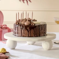 Solando Marble Cake Plate