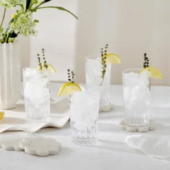 Soleil Glass Highball Glass Set of 4