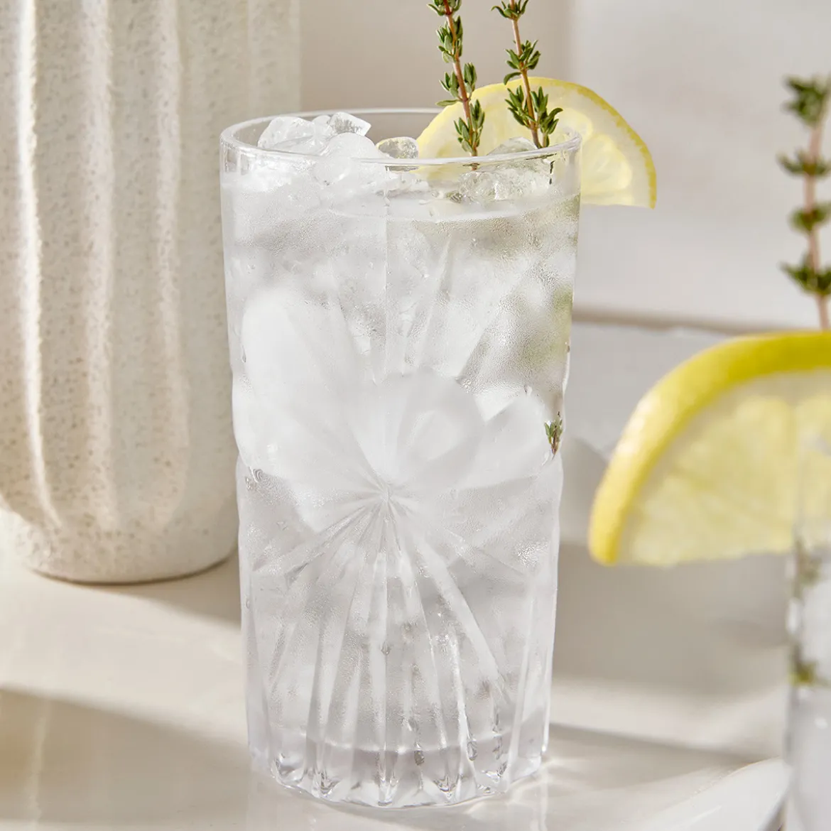 Soleil Glass Highball Glass Set of 4