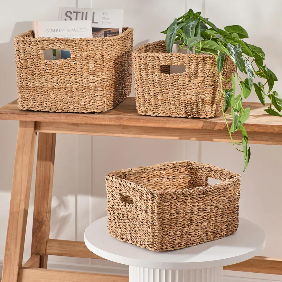 Sutton Rectangle Shelf Basket