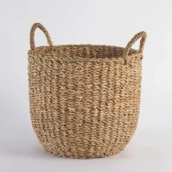 Sutton Round Basket with Handles