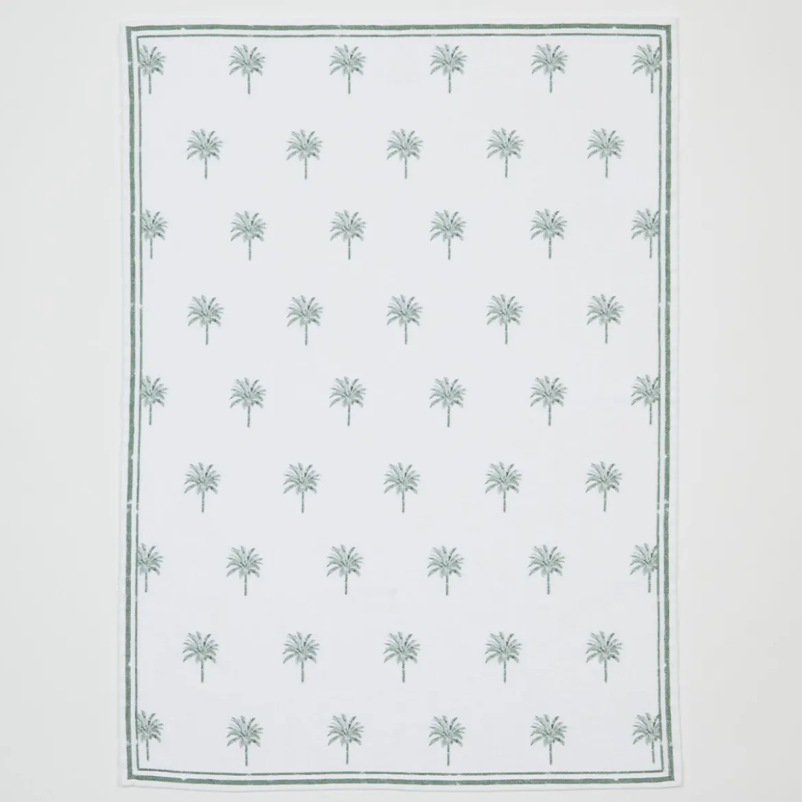 Tahiti Green Tea Towel Set of 2