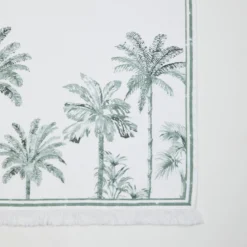 Tahiti Green Tea Towel Set of 2