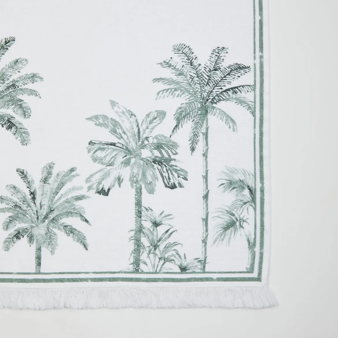 Tahiti Green Tea Towel Set of 2