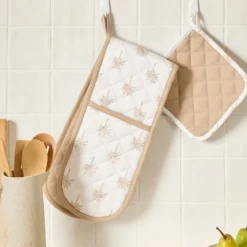 Tahiti Natural Double Oven Glove