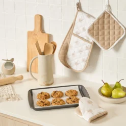 Tahiti Natural Double Oven Glove