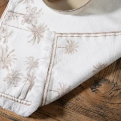 Tahiti Natural Reversible Table Runner