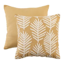 Tanner Palm Embroidered Cushion