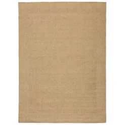 Tannum Natural Border Outdoor Rug