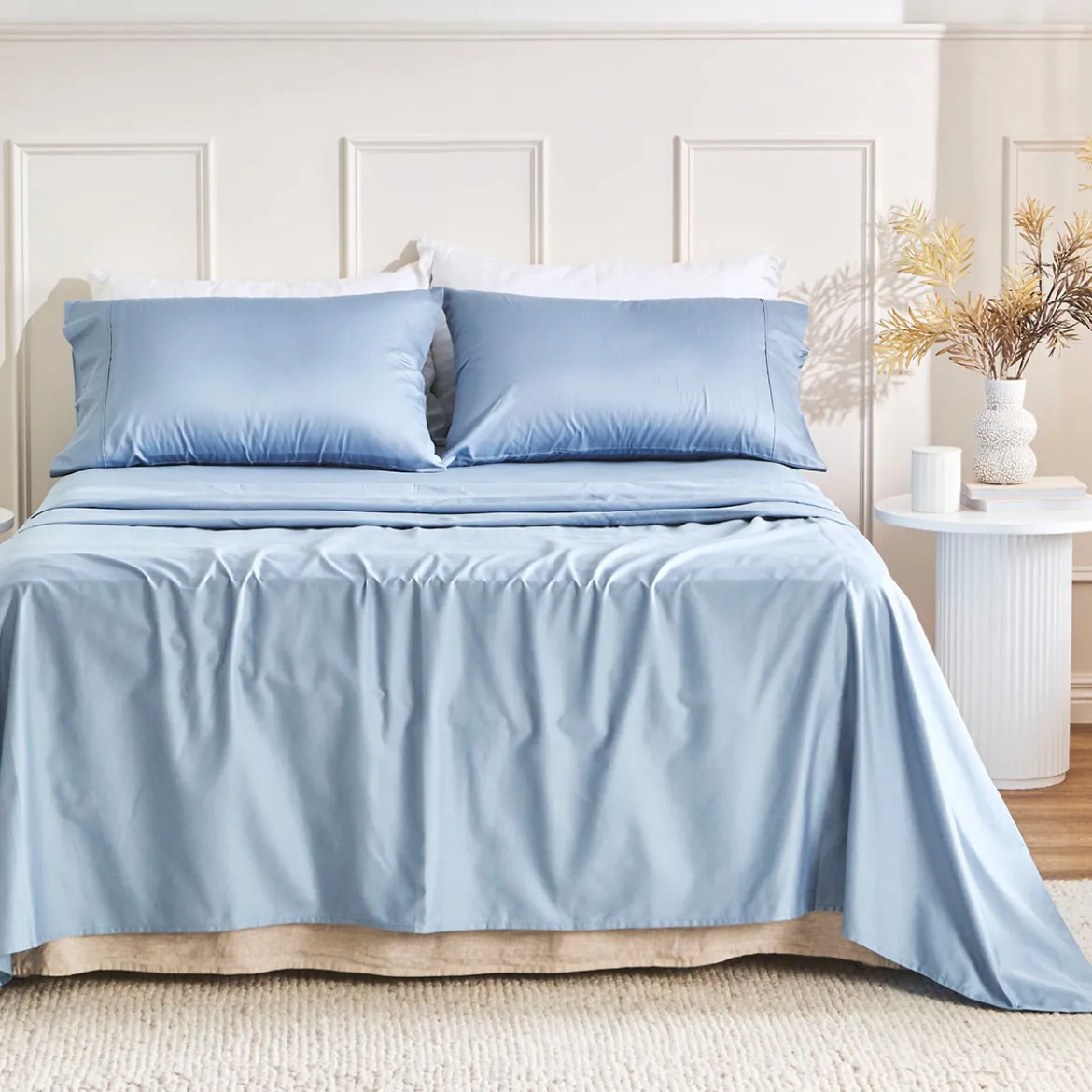 500TC Cotton Sateen Sheet Set
