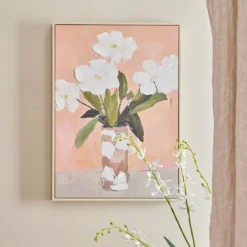 The Bouquet Framed Canvas Wall Art