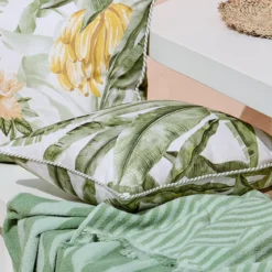 Tropical Havana Leaf Outdoor Cushion