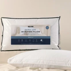 Ultra Loft Medium Gusseted Microfibre Pillow
