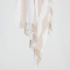 Vera Boucle Stripe Extra Large Throw