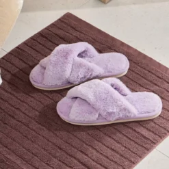 Victoria Faux Fur Slippers