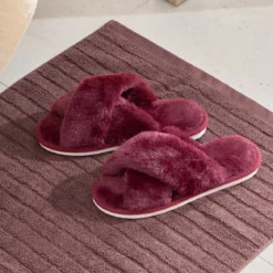 Victoria Faux Fur Slippers