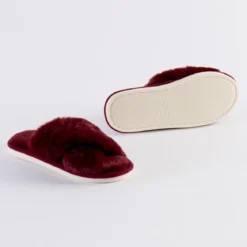 Victoria Faux Fur Slippers