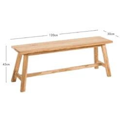 Ward Recycled Teak Bench
