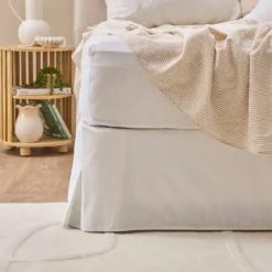 Washed Linen Look Cotton Valance