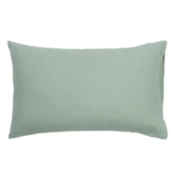 Washed Linen Sage Standard Pillowcase Pair