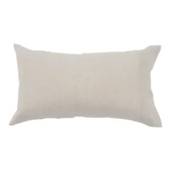 Washed Linen Stone King Pillowcase Pair
