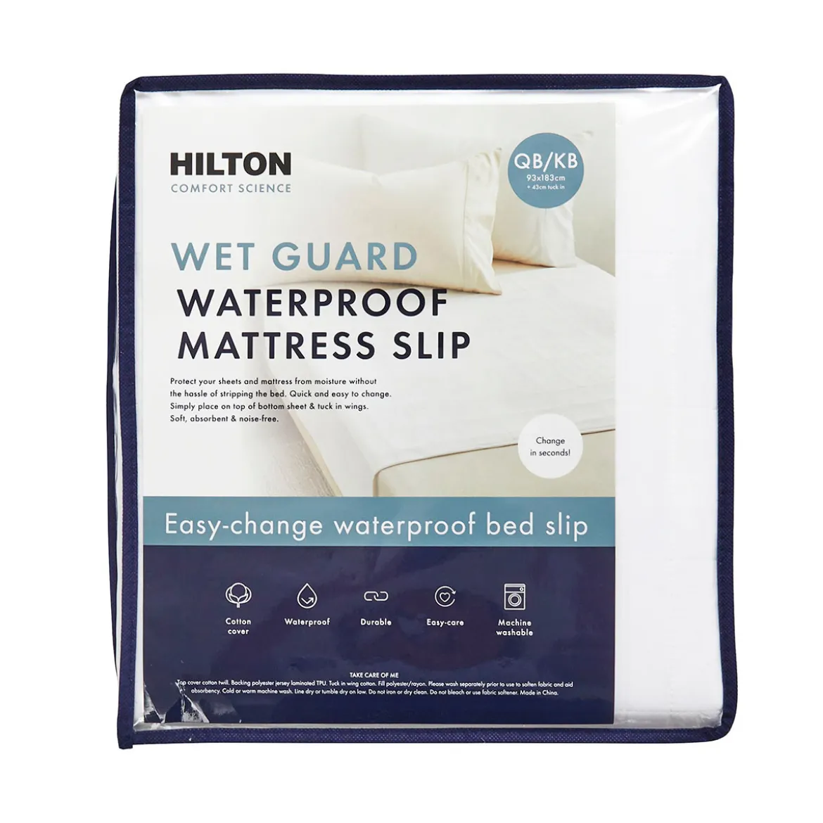 Wet Guard Waterproof Mattress Cover