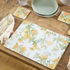 Wild Orchid Cork Placemat Set of 6