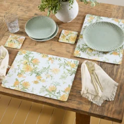 Wild Orchid Cork Placemat Set of 6