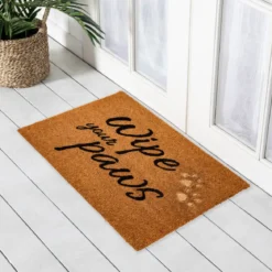 Wipe Your Paws Doormat