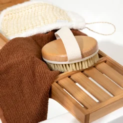 Wooden Massage Wet/Dry Bath Brush