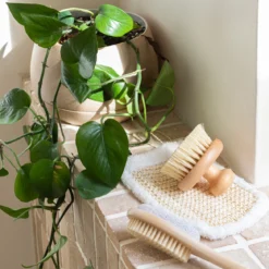 Wooden Sisal Bath Brush
