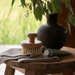 Wooden Sisal Bath Brush