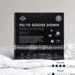 Year Round 90/10 Goose Down Quilt