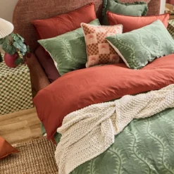 Zenda Palm Quilt Cover Set